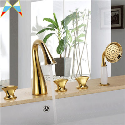Bronze Faucet Silver Sink